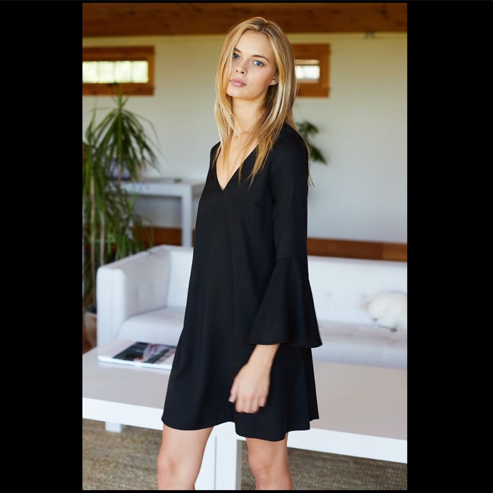 Zara Bell Sleeve Mini Dress